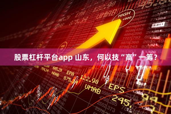 股票杠杆平台app 山东，何以技“高”一筹？