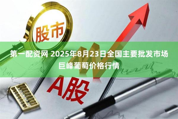 第一配资网 2025年8月23日全国主要批发市场巨峰葡萄价格行情